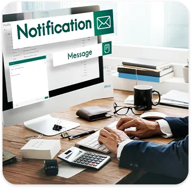 Automated Mail Reminders and Notifications