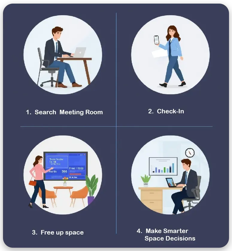Meeting Room Booking Flow Chart