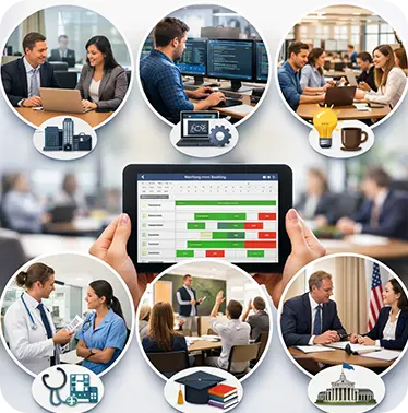 Industries Benefiting from Meeting Room Booking Software