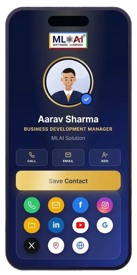 Digital business card - Aarav Sharma