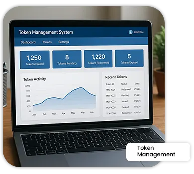 Token Management System Software