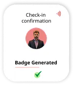 Visitor Badge Generated